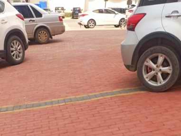 洛陽老城區(qū)中鑫家苑透水磚施工效果展示 洛陽老城區(qū)中鑫家苑透水磚施工效果展示