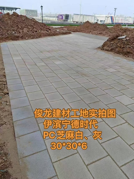 洛陽伊濱寧德時代 PC芝麻白、灰 30*30*6